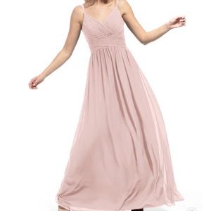 Azazie Blake Dress in dusty rose